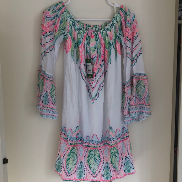 lilly pulitzer nevie dress coconut coast
